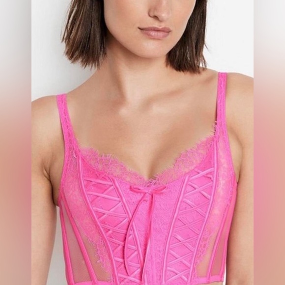 Victoria secret women’s pink corset - Picture 1 of 3